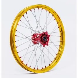 KITE 20.007.0.SP WHEEL ASSEMBLY ELITE MX-EN FRONT 1.60'X21' ALUMINIUM RED GOLD