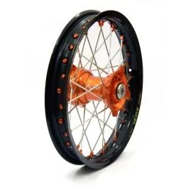 KITE 20.210.1.AR WHEEL ASSEMBLY ELITE MX-EN REAR 2.15'X18' ALUMINIUM ORANGE