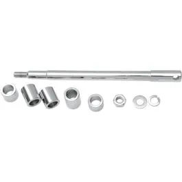 DRAG SPECIALTIES 16-0250-BC FRONT AXLE KIT CHROME