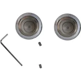 DRAG SPECIALTIES 16-0217-BC114 FRONT AXLE CAP CHROME