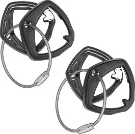 SHOW CHROME 41-182BK KEY COVER CAN-AM BLK