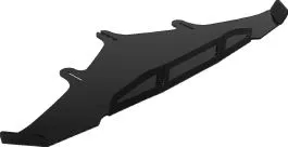 SHOW CHROME 41-407 SCUFF PLATE- RYKER