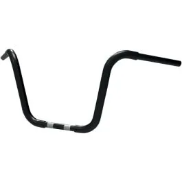 KHROME WERKS 300832 HANDLEBAR 1-1/4' FAT 12' APE HANGER W/ETC CONTROL BLACK