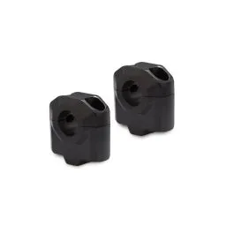 SW-MOTECH EH000392200130B BAR RISER FOR 22MM BLACK