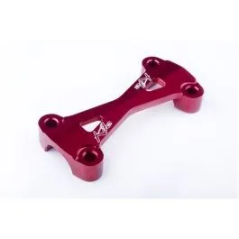 KITE 10.202.B.RO HANDLEBAR CLAMP KIT MX-EN UPPER Ø 28 ANODIZED RED