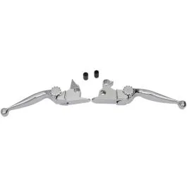 POWERSTANDS RACING 12-00606-20 LEVER SET JOURNEY ALUMINUM CHROME NATURAL