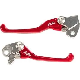 KITE 34.102.0.RO SET BRAKE CLUTCH LEVER RED