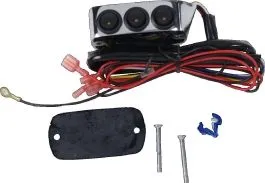 SHOW CHROME 52-605A SWITCH BLOCK ASSEMBLY CHR