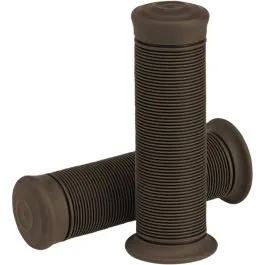BILTWELL 6701-0401 KUNG FU 1' GRIPS KRATON RUBBER CHOCOLATE