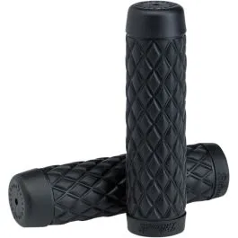BILTWELL 6705-0101 TORKER 1' GRIPS KRATON RUBBER BLACK