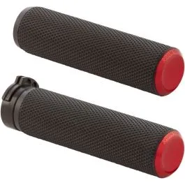 ARLEN NESS 07-336 GRIP KNURLED CBL RED