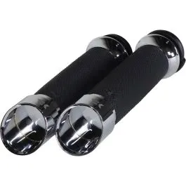 KHROME WERKS 500160 GRIP CUSTOM EDGE TBW CH