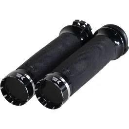 KHROME WERKS 500200 GRIP CUSTOM TRACER CBL BL