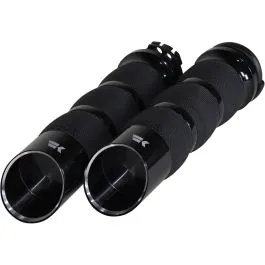 KHROME WERKS 500250 GRIP AIR EDGE CBL BL