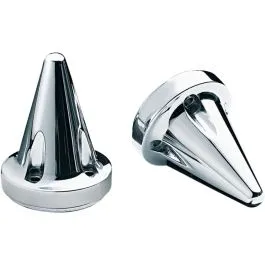 KURYAKYN 6249 HANDLEBAR END CAP STILETO CHROME