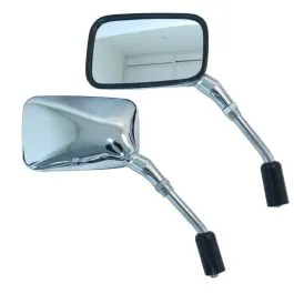 EMGO 20-37382 MIRROR LEFT CHROME