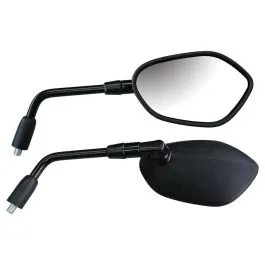 EMGO 20-37492 MIRROR BLACK LEFT
