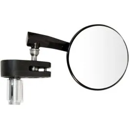 EMGO 20-34041 MIRROR BAR-END 3' LEFT BLACK