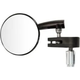EMGO 20-34042 MIRROR BAR-END 3' RIGHT BLACK