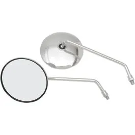 EMGO 20-37410 MIRRORS YAMAHA CLASSIC STYLE CHROME