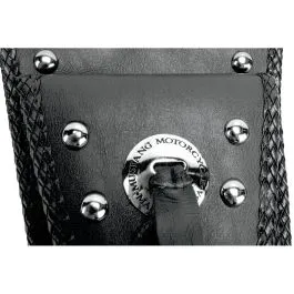 MUSTANG 93319 TANK BIB WITH POUCH VINIL STUDDED