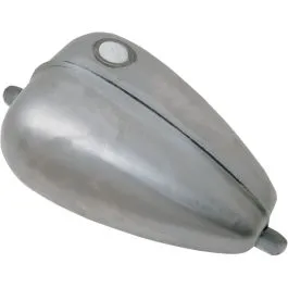 DRAG SPECIALTIES 0128090 MUSTANG GAS TANK RIBBED W/ SINGLE GAS CAP