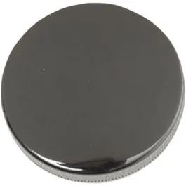 DRAG SPECIALTIES 012760 GAS CAP GLOSS BLACK VENTED 66-72