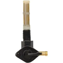 DRAG SPECIALTIES T03-0075RB PETCOCK 1/4 NPT SIDE 90&DEG; BLACK