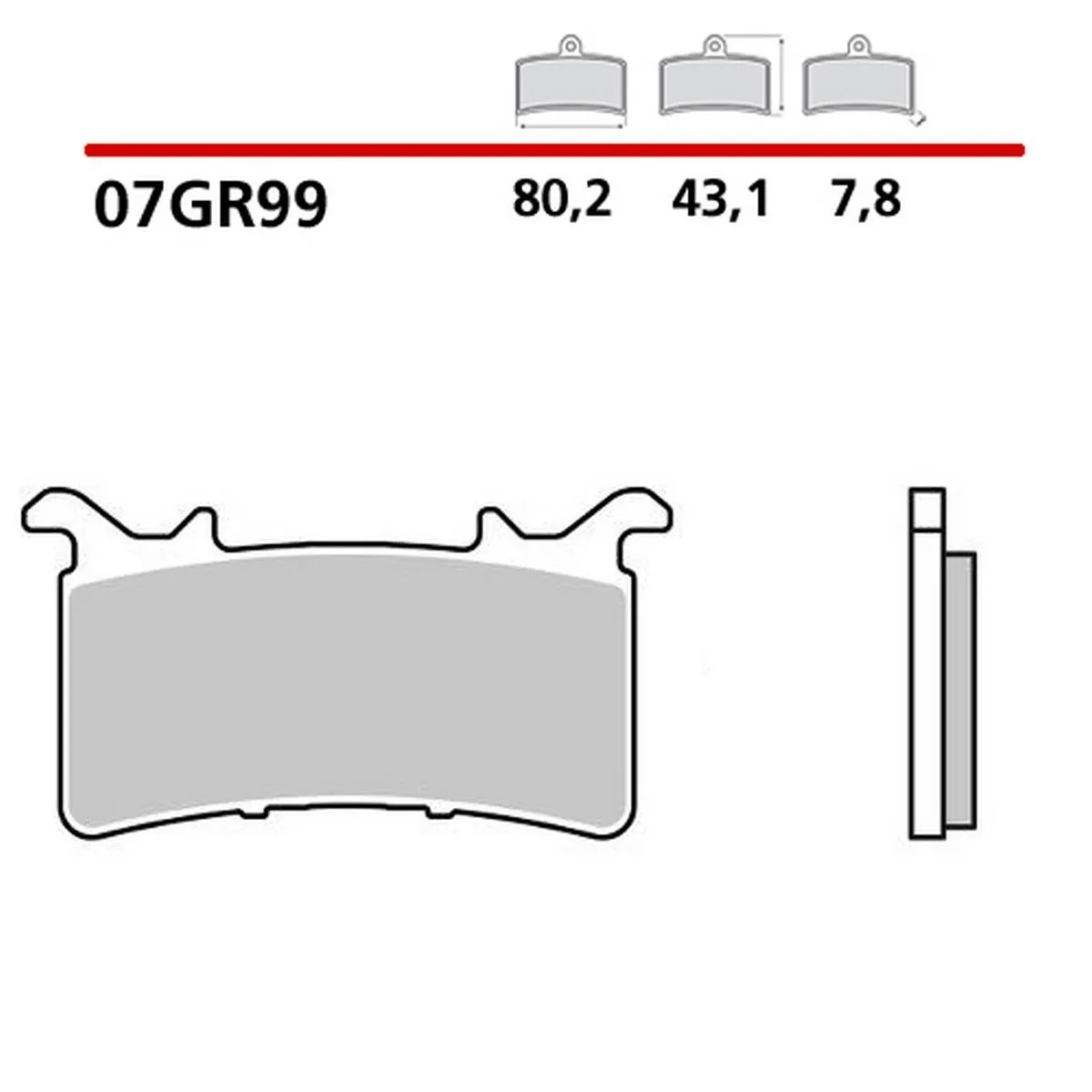 Pastiglie Brembo Freno Anteriori 07gr99sa Per Bmw M 1000 Rr 1000 2021 > 2022-07GR99SA-248742
