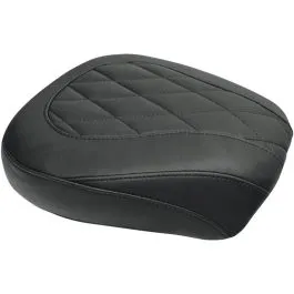 MUSTANG 76695 PILLION PAD TRIPPER DIAMOND STITCH BLACK