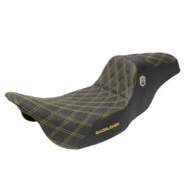SADDLEMEN SC80807DGORT SEAT SDC PERF GRIP BR GLD
