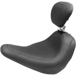 MUSTANG 79043 SEAT WIDE TRIPPER W/BACKREST SOLO BLACK