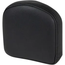 SADDLEMEN 040802 SISSY BAR PAD RENEGADE SHORT REAR VINYL PLAIN BLACK
