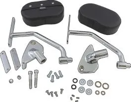 SHOW CHROME 41-309 ARMREST CAN-AM F3 BLACK