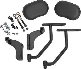 SHOW CHROME 52-926BK ARMRESTS GL1800 BLACK