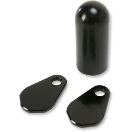 POWERSTANDS RACING 09-01350-22 BLOCK OFF PLATE BLACK