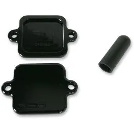 POWERSTANDS RACING 04-01351-22 BLOCK OFF PLATE BLACK
