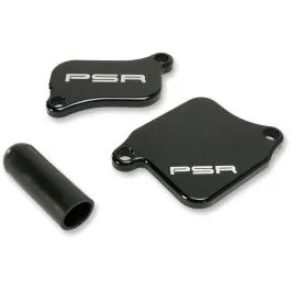 POWERSTANDS RACING 06-01350-22 BLOCK OFF PLATE BLACK