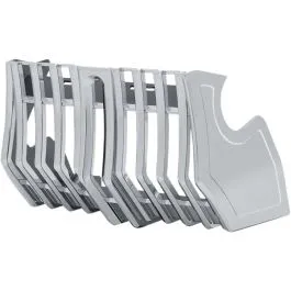 KURYAKYN 6414 COOLANT PUMP COVER PRECISION FOR MILWAUKEE 8 CHROME