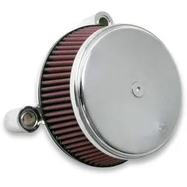 ARLEN NESS 18-321 AIR FILTER KIT BIG SUCKER STAGE 1 WITH STANDARD AIR FILTER SMOOTH CHROME