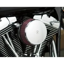 ARLEN NESS 18-322 AIR FILTER KIT BIG SUCKER STAGE 1 WITH STANDARD AIR FILTER SMOOTH CHROME