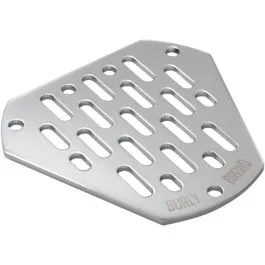 BURLY BRAND 0206-0181-CH PLATE MX STYLE COVER HEX CHROME