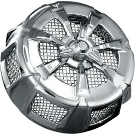 KURYAKYN 9439 AIR CLEANER COVER ALLY CAT CHROME