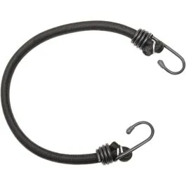 PARTS UNLIMITED 1018B BUNGEE CORD 2 HOOKS 18' BLACK