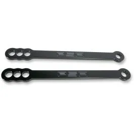 POWERSTANDS RACING 05-00752-22 LOWERING LINK STEPWISE ADJUSTABLE SUZUKI BLACK