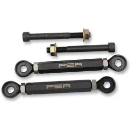 POWERSTANDS RACING 00-00750-22 LOWERING LINK FULLY ADJUSTABLE KAWASAKI BLACK