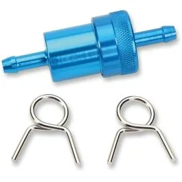 EMGO 14-34471 FUEL FILTER ALUMINIUM BLUE