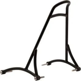BURLY BRAND B13-1500B SISSY BAR SHORT BLACK POWDER-COATED