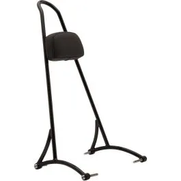 BURLY BRAND B13-1501B SISSY BAR TALL BLACK POWDER-COATED