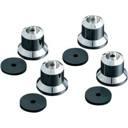 KURYAKYN 7154 LUGGAGE RACK RISERS CHROME